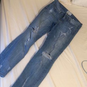 Current Elliot ankle jeans